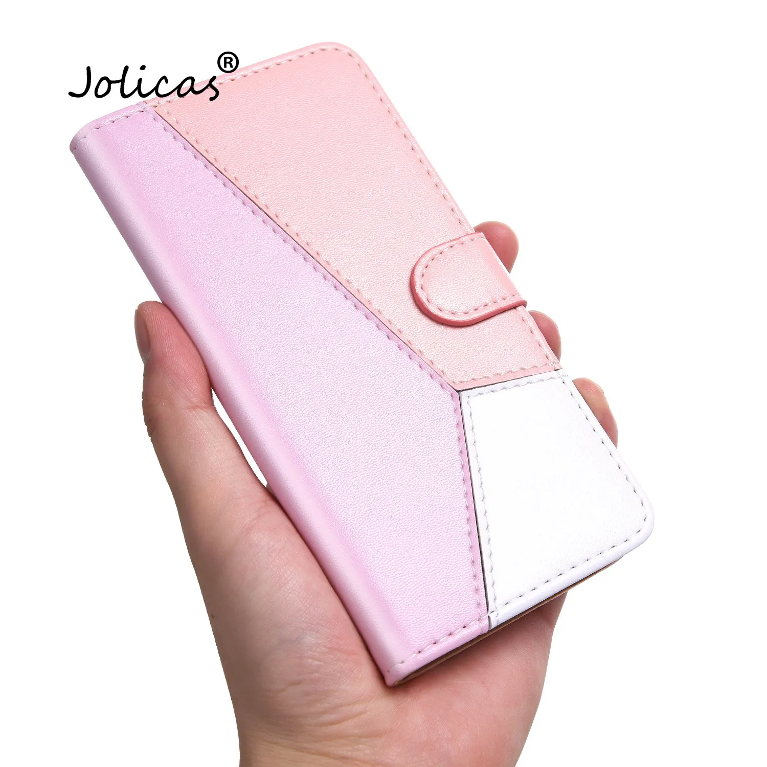 Розовый чехол для телефона из искусственной кожи capinha Moto E6 Plus Cellular Matte Carcasa For Чехлы