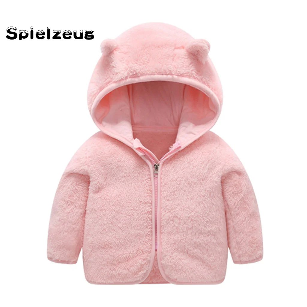 Детская одежда для маленьких девочек и мальчиков милое плотное пальто с