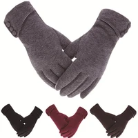 screen women touch winter gloves autumn warm gloves wrist mittens driving ski windproof glove luvas guantes handschoenen