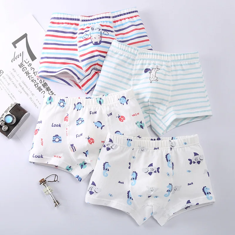 

Boys Panties Straight Angle Underpants Boy Student Underwear Boxers 95% Cotton Boxer Teen Panties Young Boys 6 8 10 11 12 13 Yrs