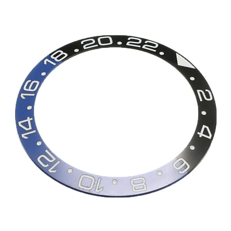 38mm Ceramic Watch Bezel In Face Ring Insert Fit 40mm Automatic Movement Replacement Accessories | Наручные часы