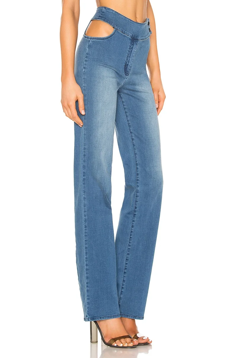 Retro fashion denim vest ladies 2021 summer hot skinny crop top chic street IAMGIA style hot girl beach top sexy party club top