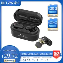 [Dual Dynamic Driver] Blitzwolf BW FYE7 TWS Earbuds bluetooth-compatible In-ear Wireless Earphones Pro Bass Stereo Hifi Music