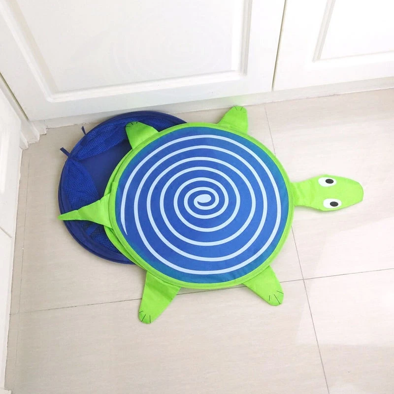 Foldable Large Capacity Storage Baskets Creative Cute Non-woven Fabrics Dirty Clothes Laundry Bag Cartoon Children Toys Holders | Дом и сад