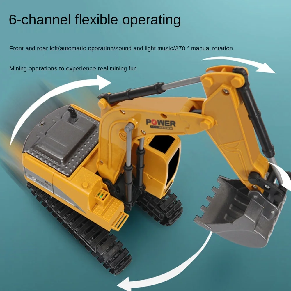 Радиоуправляемые грузовики в масштабе 1:24 технические автомобили Электромобиль