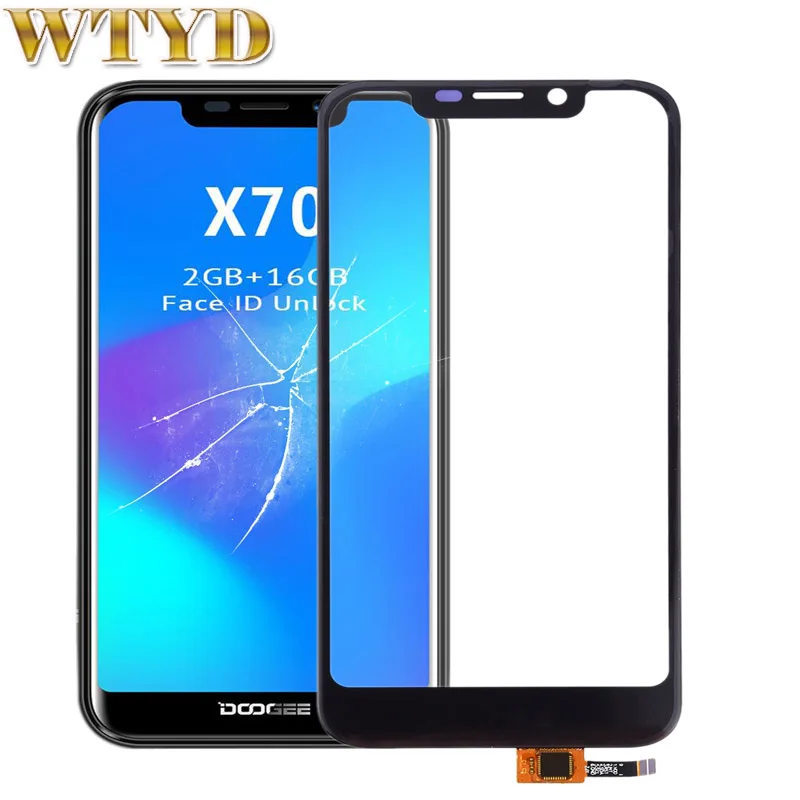 Оригинальный сенсорный ЖК экран DOOGEE Для Doogee X70 дисплей для смартфона запасная