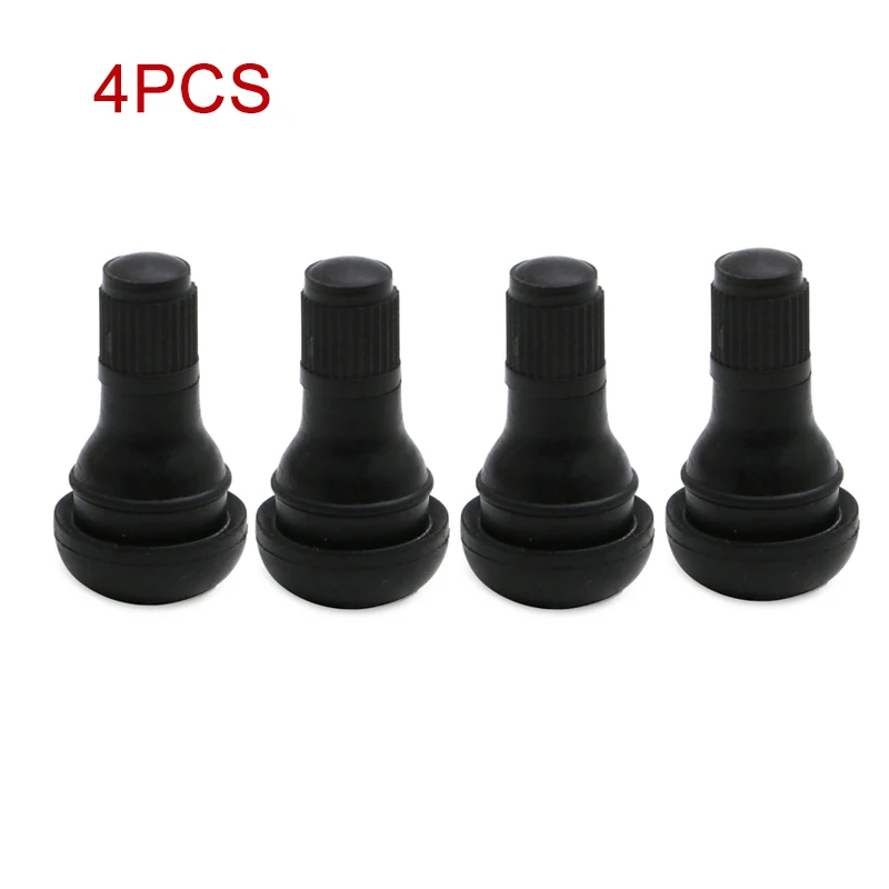 4 шт. TR412 бескамерные штоки клапана шины короткие резиновые медные воздушные