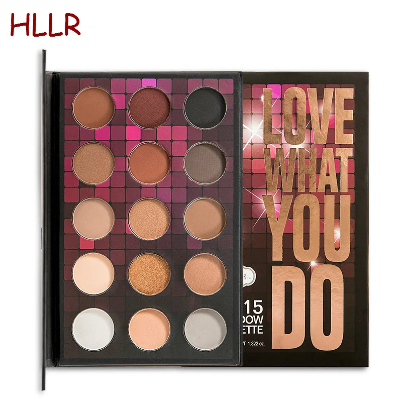 15 цветов тени для век переливающиеся матовые палитра макияжа естественная теней