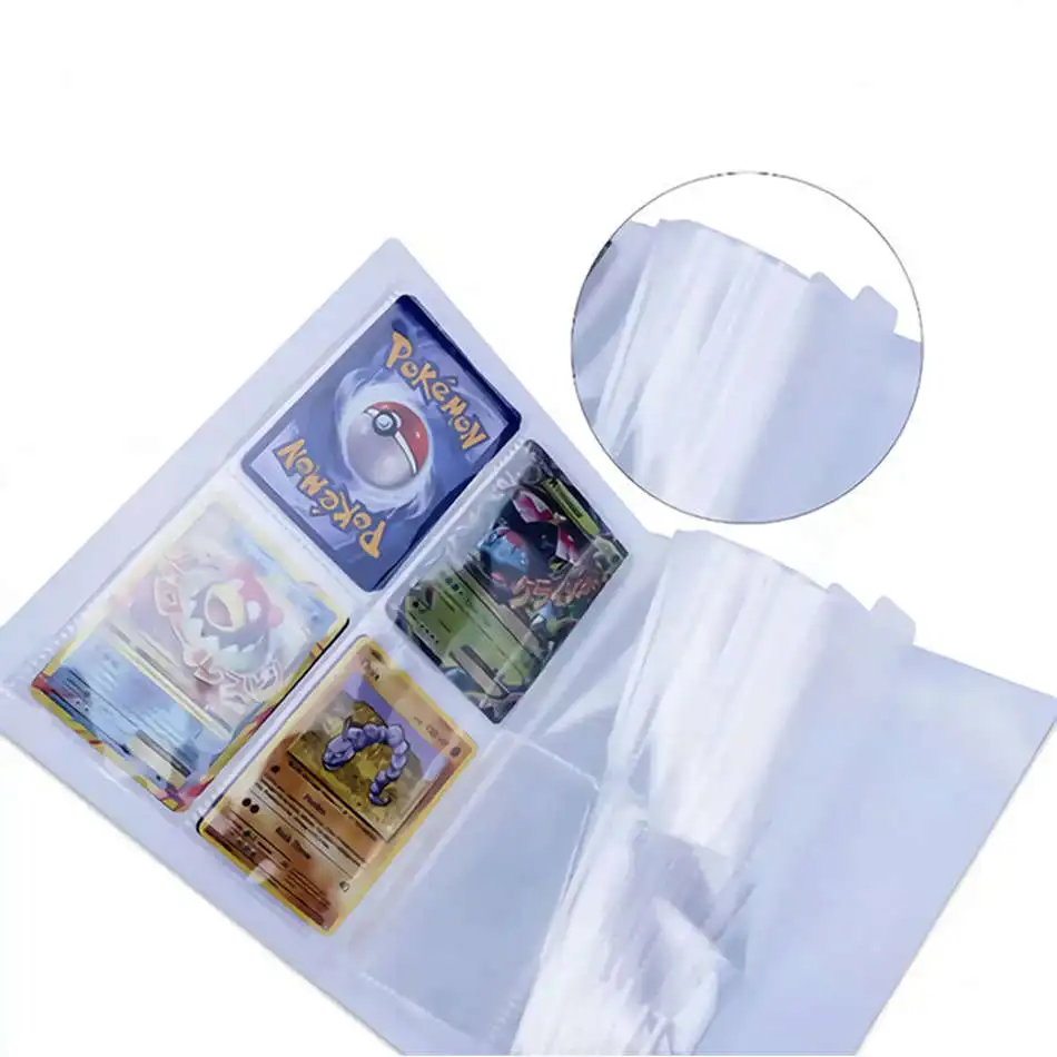 Pokemon Go-&aacute;lbum de tarjetas de PIkachu de dibujos animados para ni&ntilde;os, 240 Uds., &aacute;lbum de tarjetas, carpeta, carpeta, juguetes para ni&ntilde;os-3