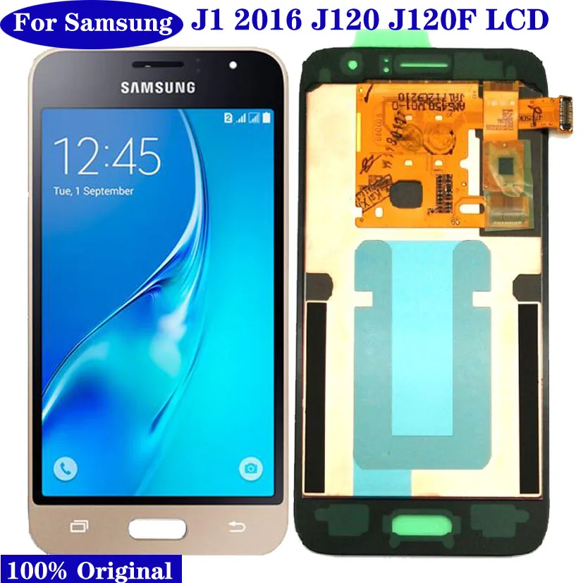 Оригинальный/OLED дисплей для Samsung Galaxy J1 черный/белый/золотой | Мобильные телефоны и