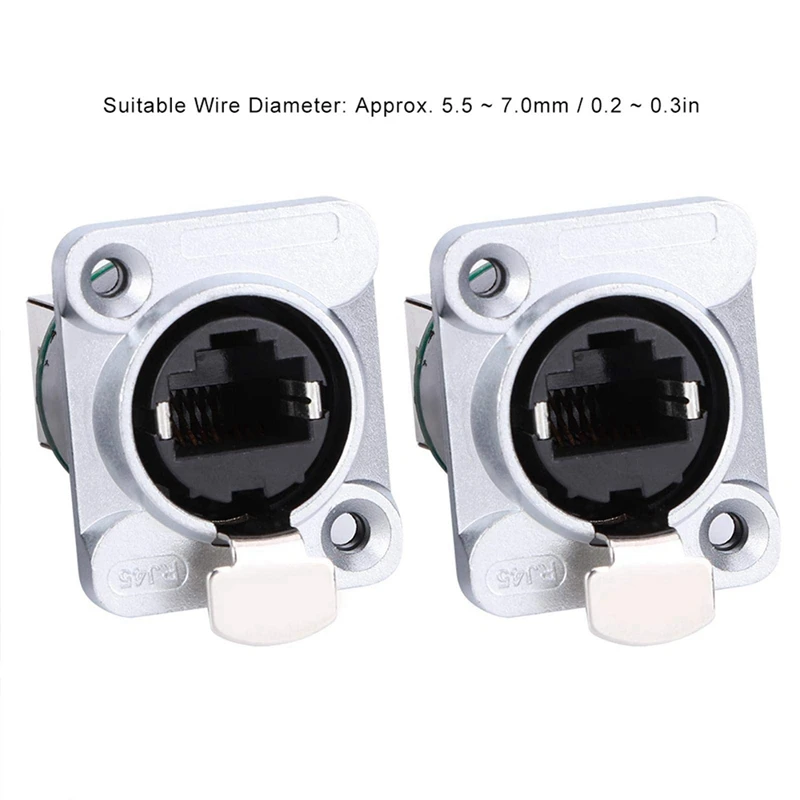 Интерфейс RJ45 водонепроницаемый разъем авиационные заглушки огнестойкий