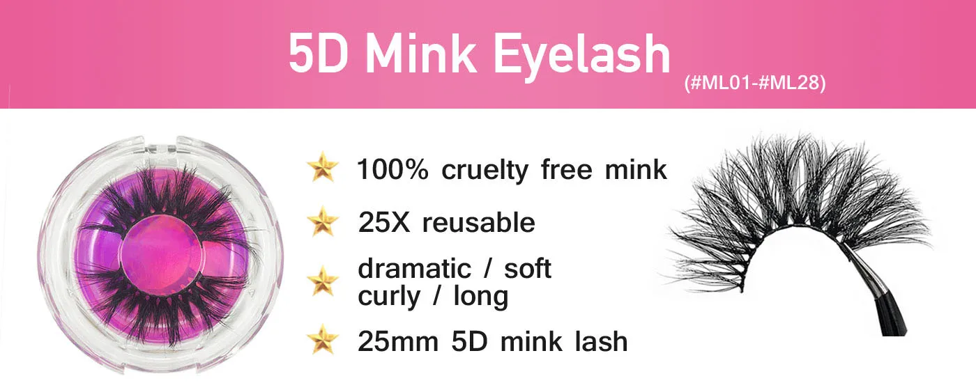 30 pairs Mink Eyelashes Bulk 25mm Dramatic Long 3D Mink Lashes Moonlass Makeup Luxury 25mm Lashes Wholesale False Eyelash