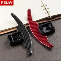 replacement steering wheel shift paddles extension for bmw g01 g02 g05 g07 g08 g20 g28 g30 g32 g38 g11 g12 carbon fiber