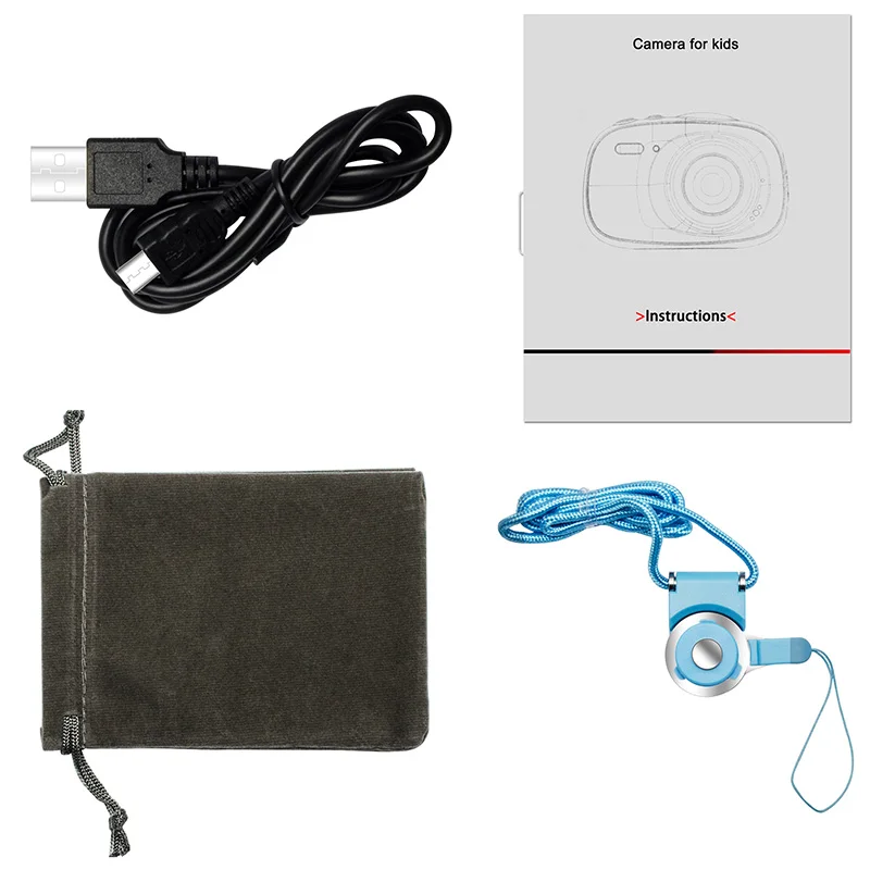 Водонепроницаемая цифровая видеокамера для детей мини поддержка MP3/MP4 с 2 0