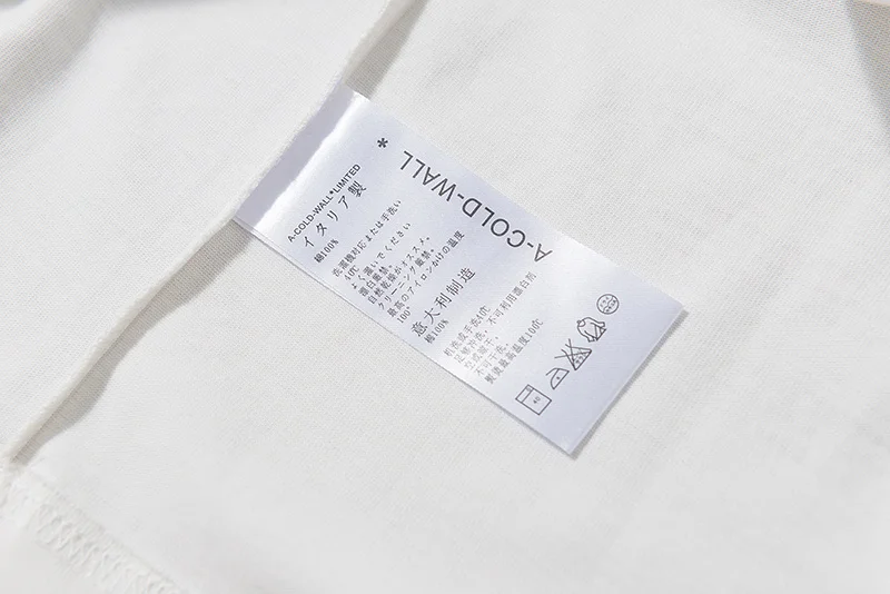 

A-COLD-WALL ACW Hands Photos Printed Women Men Long Sleeve T shirts tees Hiphop Casual Men Cotton T shirt