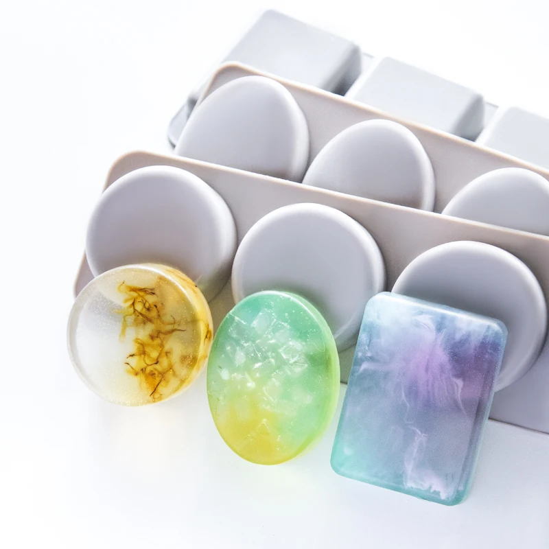 4 полости геометрические формы круглый эллиптический прямоугольной силиконовая