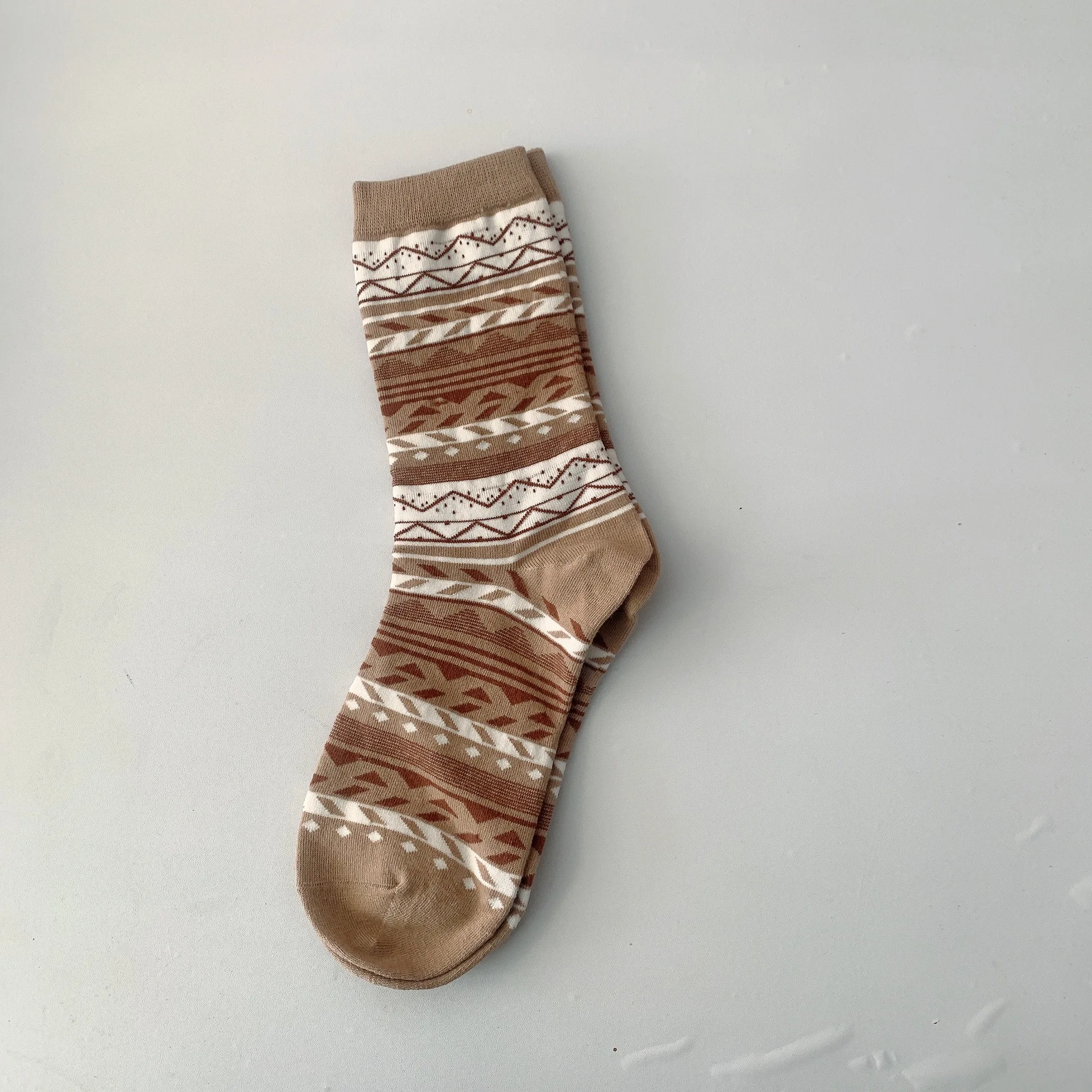 Women Socks Autumn New Socks Fashion Lattice Cotton Preppy Style Happy Casual Deodorant Socks Female Socks High Quality Fashion