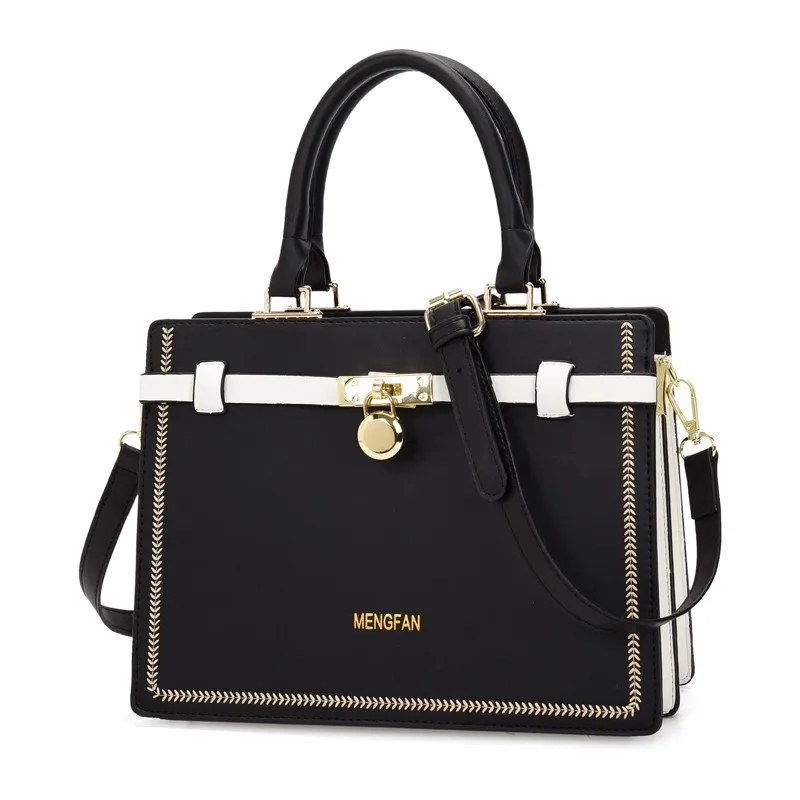 Модные женские сумки роскошный портфель из искусственной кожи на плечо зима 2021| |