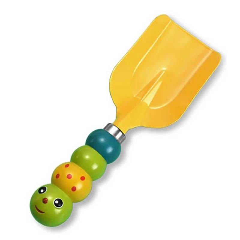 

Caterpillar Design Shovel Rake Beach Toy Summer Seaside Dig Sand Kids Mini Garden Tool