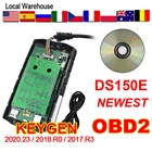 Сканер DS150E 2020,23 VCI obd2 2017 R3 с генератором ключей, диагностический инструмент, считыватели кодов для vd, совместимый с Bluetooth диагностический инструмент для автомобиля