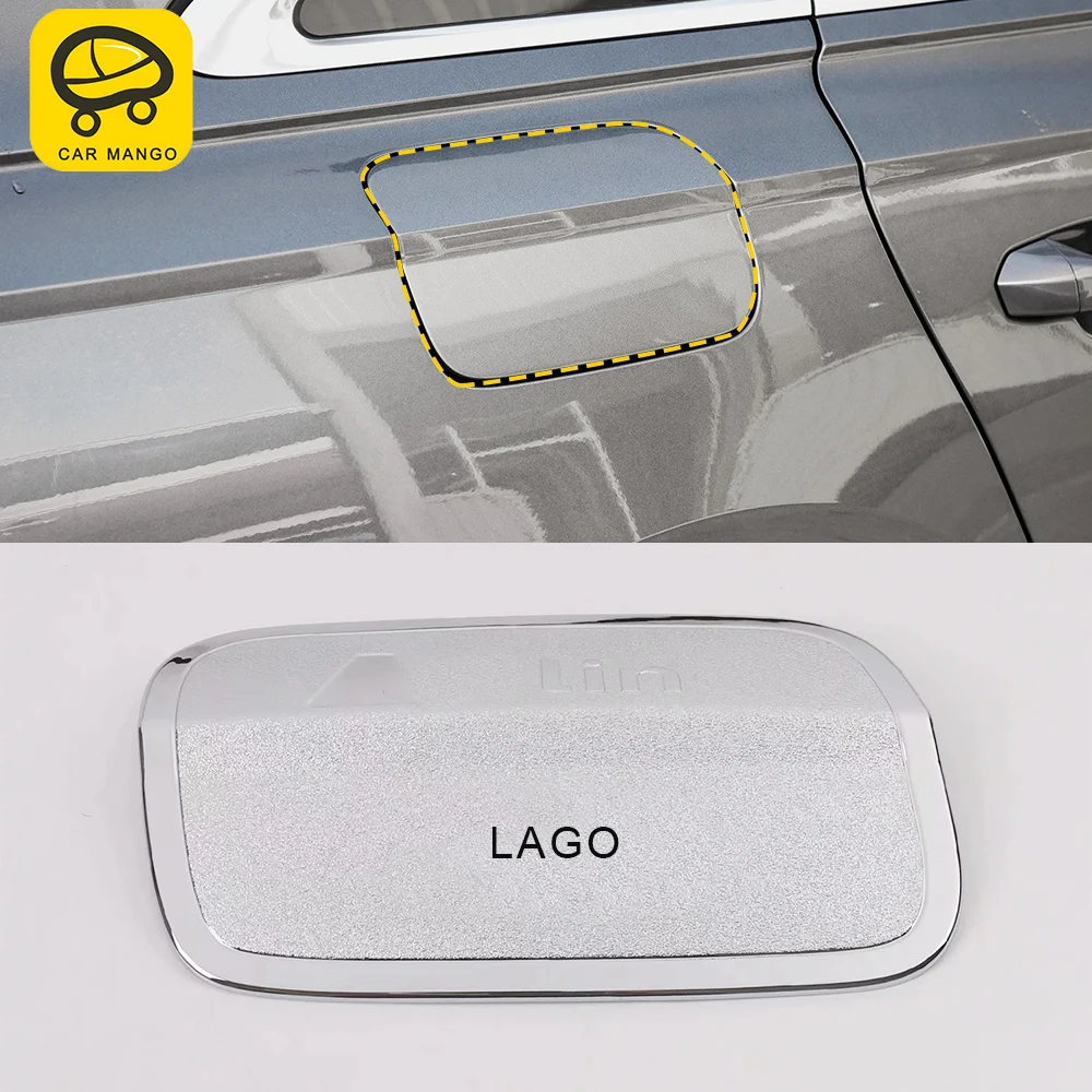 CARMANGO для Audi A6 C8 2019 автомобильный Стайлинг гальваническое покрытие газовый