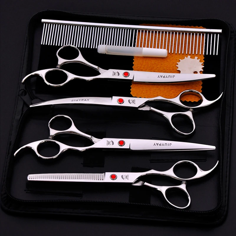 

Professional Pet Grooming Scissors Streamer Changing Personality Dog Hair Micro-carved Cat Hair Clipper Dog Grooming