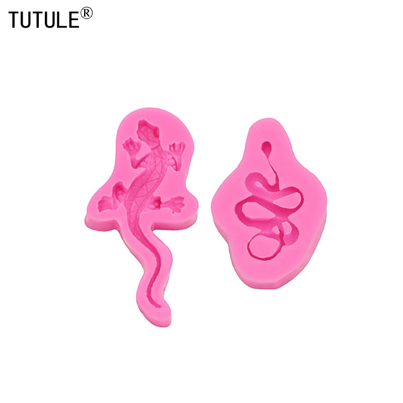 

Силиконовая форма для лепки ящерица