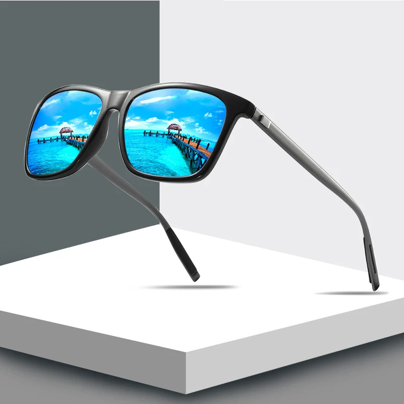 

Male Aluminum Magnesium Polarized Fishing Sunglasses Men Outdoor Hiking Camping Sport Glasses Male Driving Eyewear 387