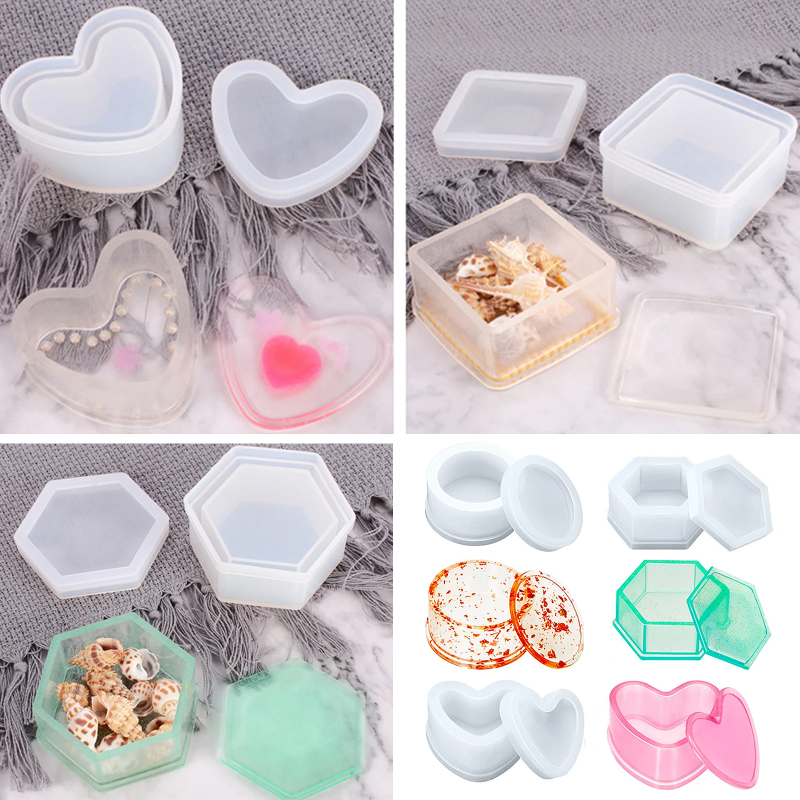 

DIY Ashtray Resin Molds Silicone Casting Molds Epoxy Resin Mold for Ashtray Crafts Making