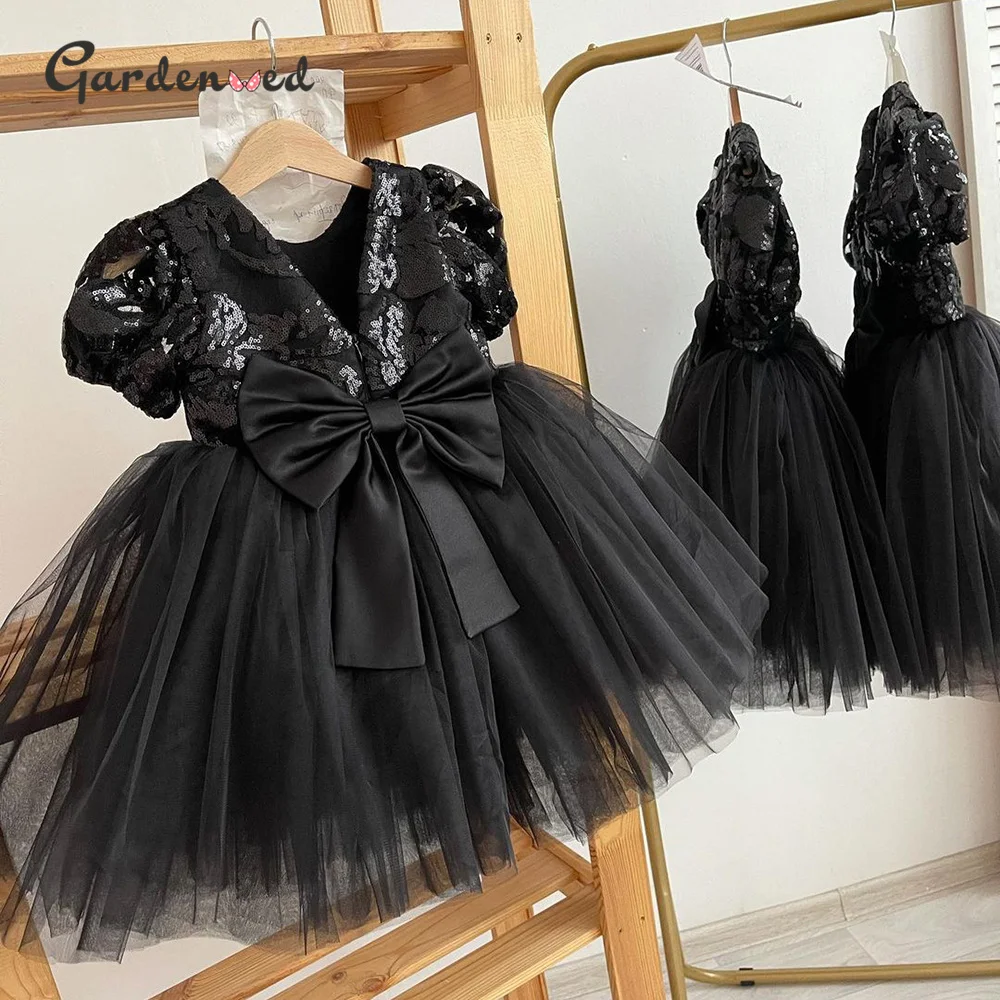 

Садовое платье для маленьких девочек, голубое платье принцессы с перьями, детское платье, платье для свадебной вечеринки для девочек, пышная юбка, платье для первого причастия