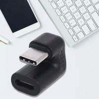 consumer electronics mobile phone accessories 180 degree right angle usb 3 1 type c smart phone adapter usb c huawei