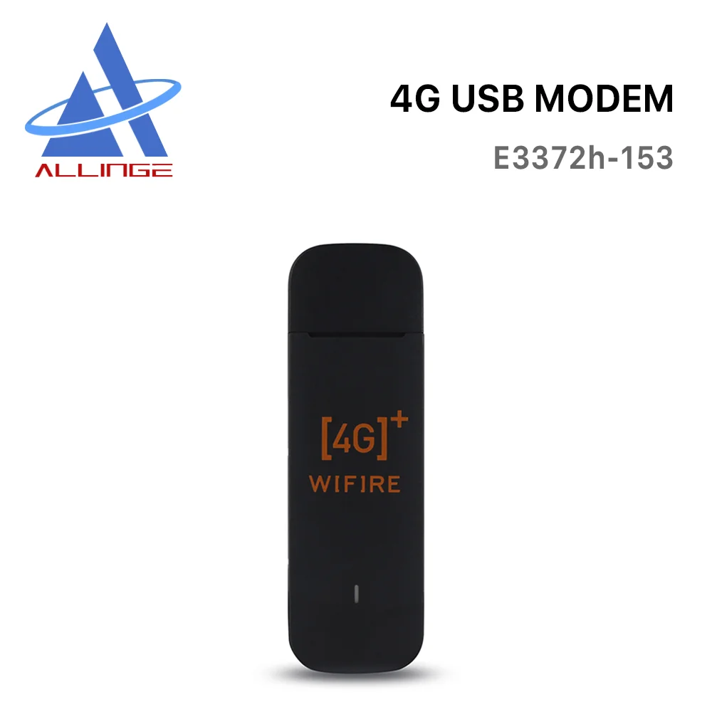 ALLINGE 4G Wi Fi Беспроводной маршрутизатор E3372 E3372h 153 150Mb 4 аппарат не привязан к