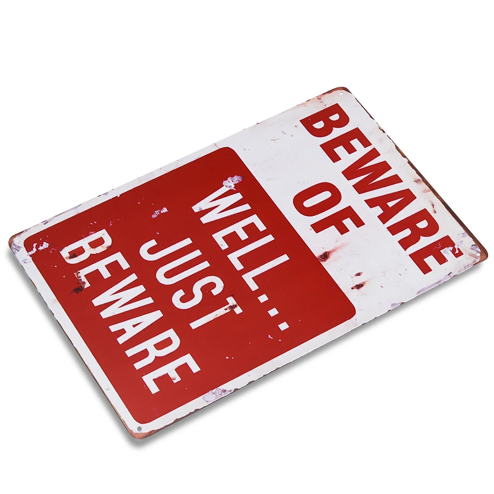 Остерегайтесь хорошего качества просто металлических плакатных знаков фильмов