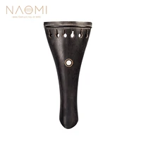 naomi 6 strings violin tailpiece ebony wood tailpiece w parisian eye inlay violin accessories replacement easy to use