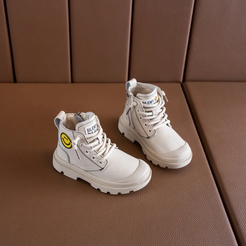 Удобные детские ботинки martin Сезон осень зима Стильная обувь для мальчиков и девочек От 7 до 16 лет Детские