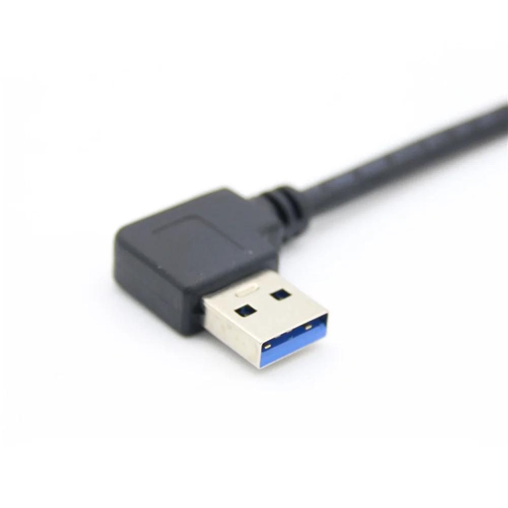 Удлинительный Кабель USB 3 0 Type A Male 90 градусов левый угловой для правый | Компьютеры