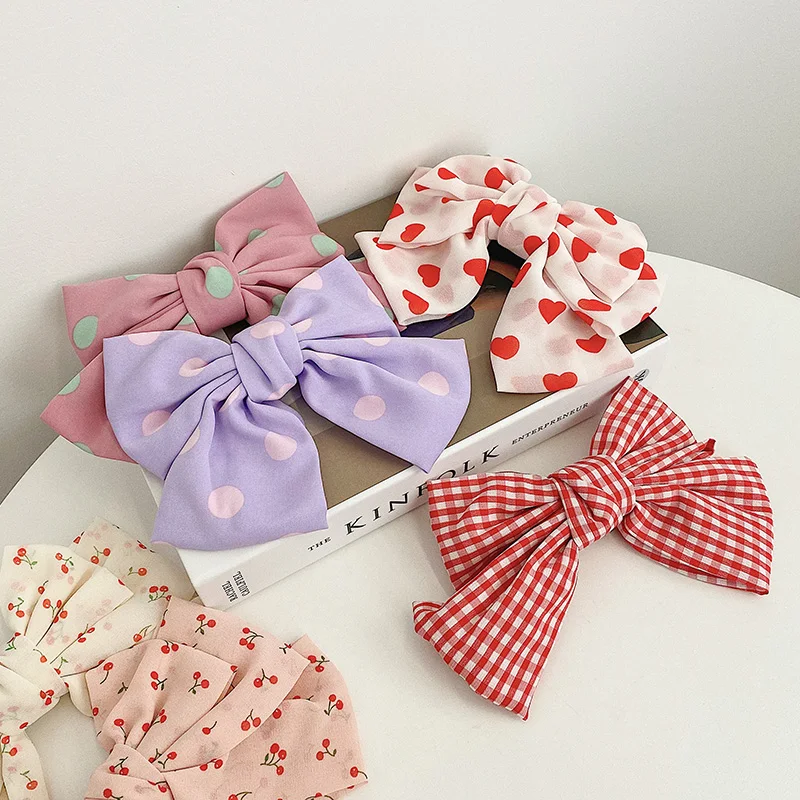 Активная одежда в горошек для девочек заколка-бабочка милый элегантный дизайн