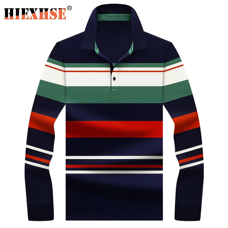 

2020 New Autumn Arrival Long Sleeve Polo Shirt Men High Quality Stylish Embroidery Brand Polo Shirts Casual Business Cloth 8706