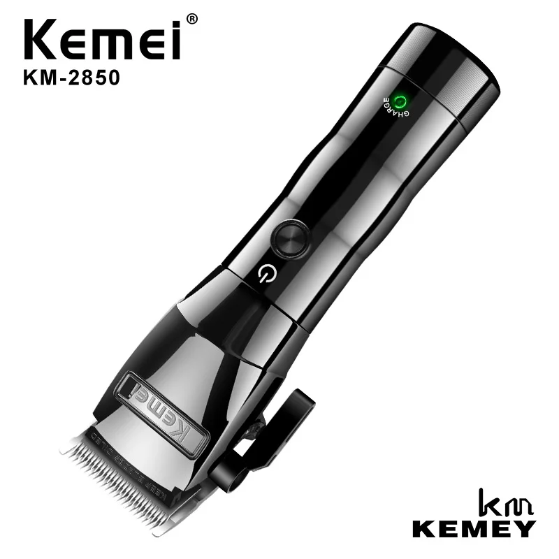 Профессиональная электрическая машинка для стрижки волос от Kemei мощный триммер с