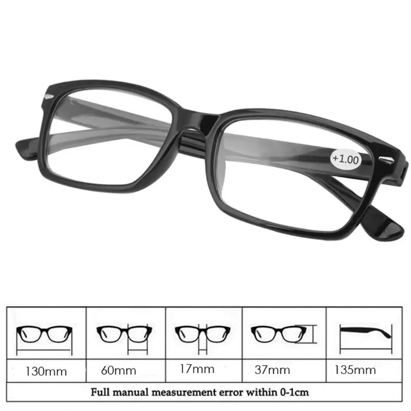 

Lightweight Comfy Ultra Reading Glasses Presbyopia +1.00/ +1.50/ +2.00/ +2.50/ +3.00/ +3.50/ +4.0 Diopter