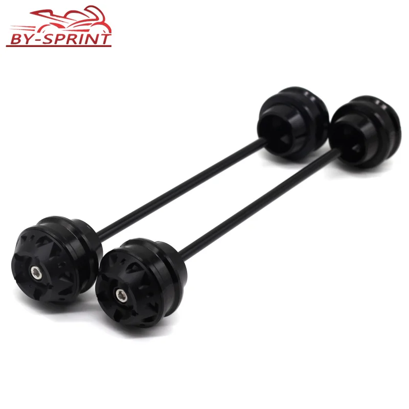 For MT-07 MT07 Tracer MT-09 MT09 2019-2020 Motorcycle CNC Front & Rear Axle Fork Wheel Protector Crash Sliders Cap Pad | Автомобили и
