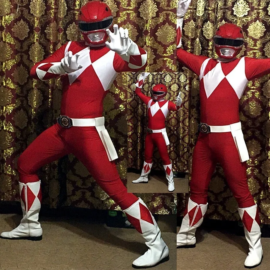 Костюм для Tyranno Ranger Geki Zyuranger косплей костюм комбинезон косплей комбинезон для Хэллоуина Одежда из спандекса для взрослых мужчин полный комплект