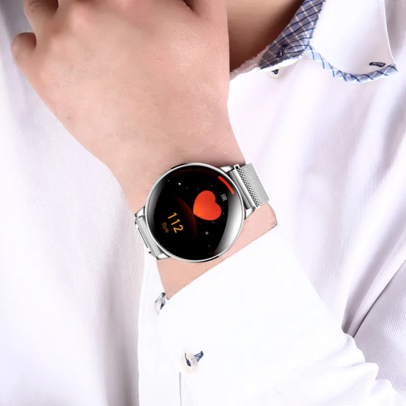 Смарт часы Z58 с пульсометром и тонометром ультратонкие водонепроницаемые