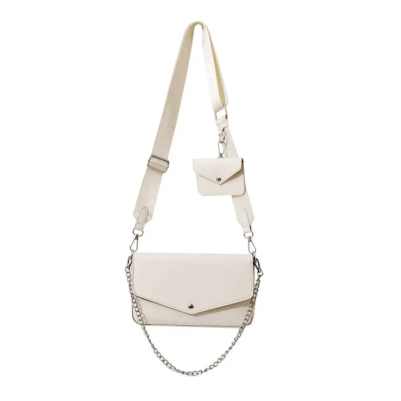 

Crossbody Shoulder Bag Famous Brand Bag Luxury Handbag PU Leather Tote Bags Fashion Baguette Bag For Women 2021 With Mini Pocket