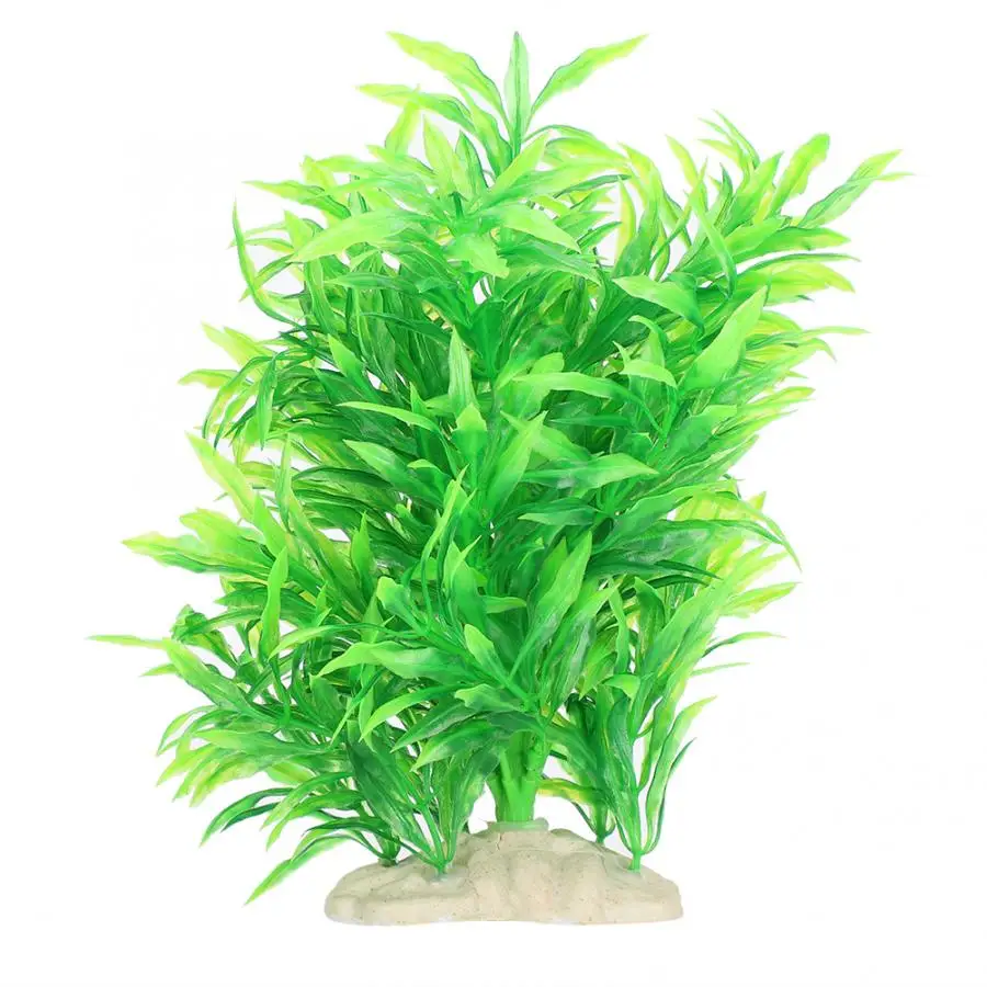 Искусственное украшение для аквариума бамбуковые листья|Искусственный газон| |