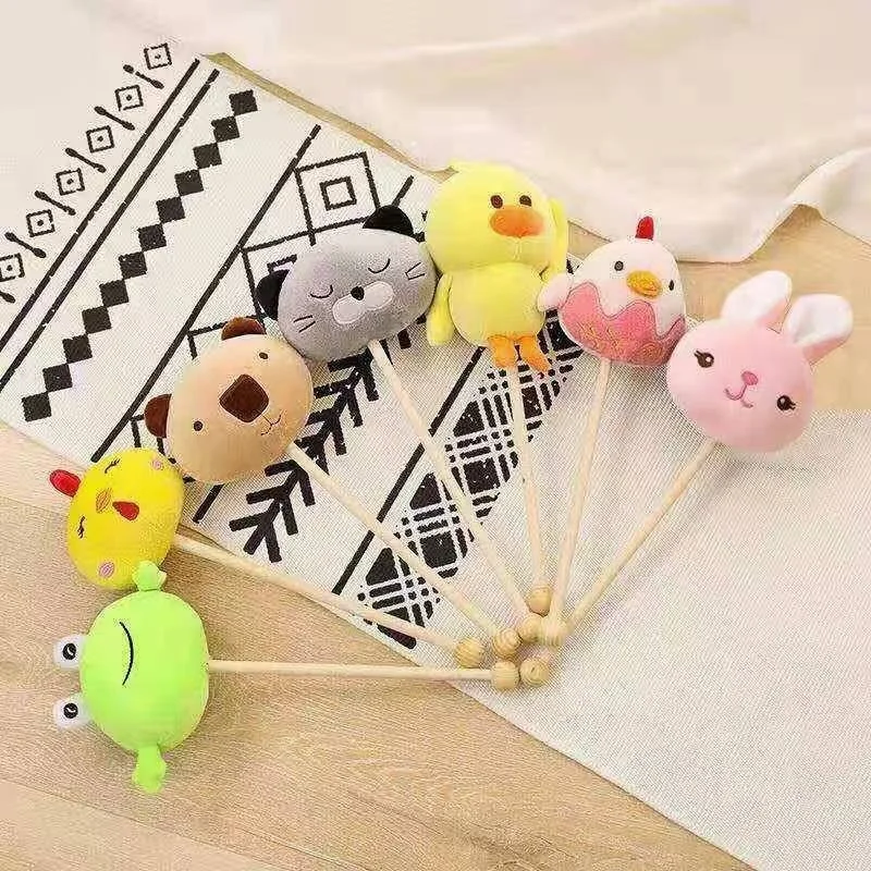 Симпатичная мультяшная игрушка для массажа утенка цыпленка свинка много видов