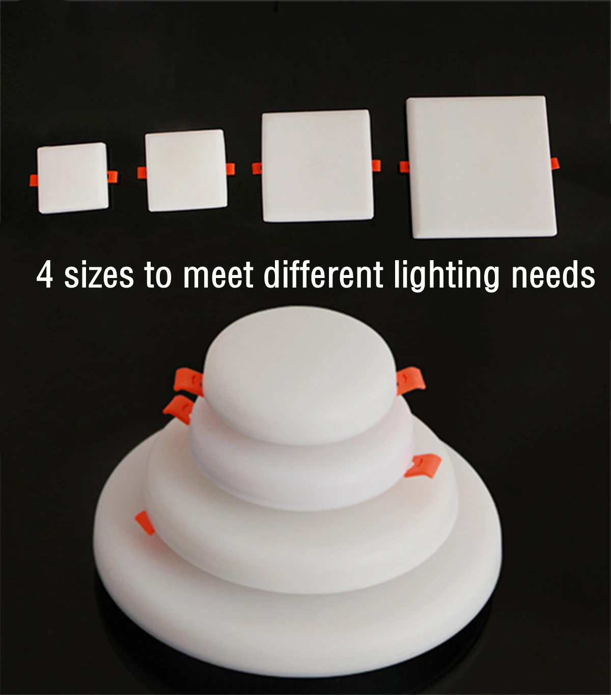 Ультратонкий Встраиваемый светодиодный потолочный светильник s современные