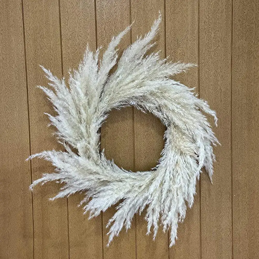 Венок ручной работы Пастбище украшение для стен сушеные цветы поделки офиса