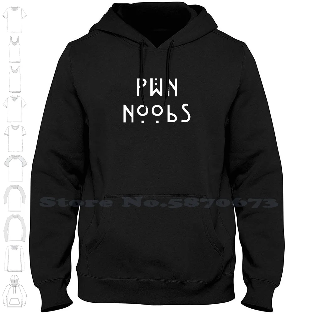 Pwn Noobs Streetwear Sport Hoodie Sweatshirt Pwn Noobs Gaming Gamer Epic Geek Nerd Video Games