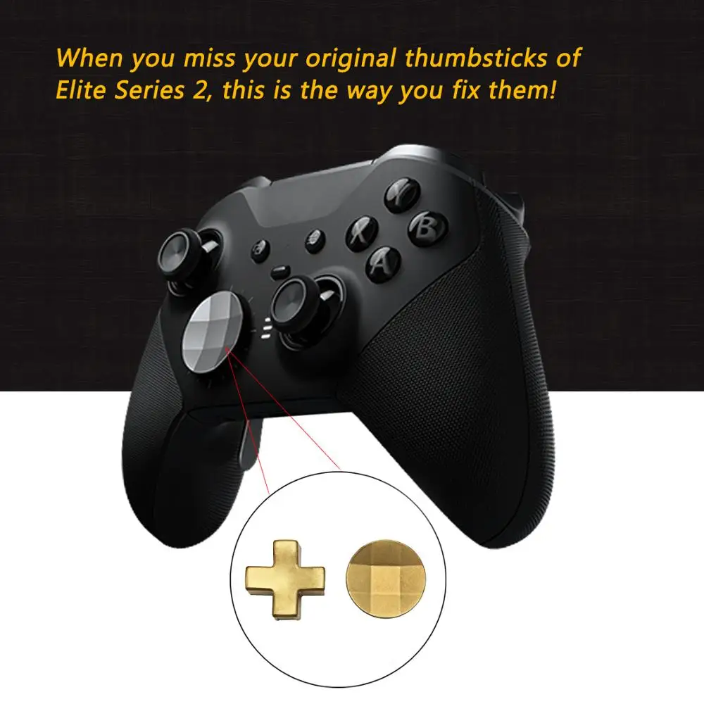 Новый металлический контроллер для Xbox One Elite и сменный серии 2 набор из 4 лопастей